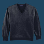 Port Authority® - Fine-Gauge V-Neck Sweater. SW275