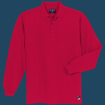 Port Authority® - Youth Long Sleeve Pique Knit Polo. Y320 