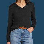 Women's Washable Merino V Neck Sweater