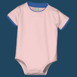Infant Short Sleeve 1 Piece with Shoulder Snaps