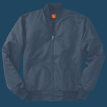 Team Style Jacket with Slash Pockets