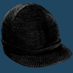 Knit Hat with Bill