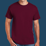 Ultra Blend 50/50 Cotton/Poly T Shirt Maroon