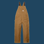 Short Firm Duck Insulated Bib Overalls