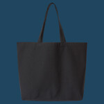 Jumbo Recycled Midweight Gusseted Canvas Tote