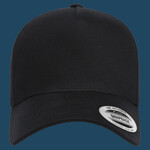 Retro Cotton Blend Snapback Cap