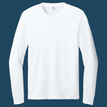 Unisex Long Sleeve Organic Cotton Tee