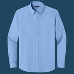 Long Sleeve Nailhead Easy Care Shirt