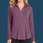 Women's Luxe Knit Button Tunic