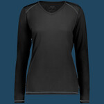 Ladies Super Soft-Spun Poly Long Sleeve Tee