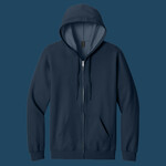 Softstyle ® Midweight Fleece Full Zip Hooded Sweatshirt