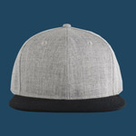 Wool Blend Heather Snapback Cap