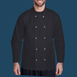 Unisex Ten Studded Front Chef Coat