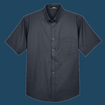 Men's Optimum Short Sleeve Twill Dress Shirt