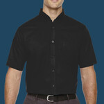 Men's Tall Optimum Short Sleeve Twill Dress Shirt