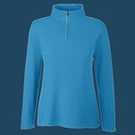 Women's Fusion ChromaSoft™ Pique Quarter-Zip Pullover