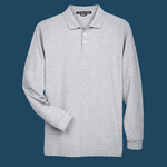 Men's Pima Piqué Long Sleeve Polo