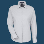 Women's CrownLux Performance® Microstripe Dress Shirt