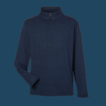 Men's Fairway Marbled Jersey Quarter-Zip Pullover