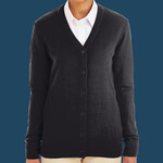 Women's Pilbloc V-Neck Button Cardigan Sweater