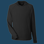Unisex JAQ Stretch Performance Hooded Long Sleeve T-Shirt