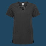 Women's Invincible V-Neck Stretch Scrub Top