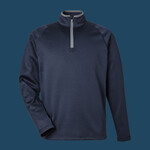 Men's Waffle Fleece Quarter-Zip Pullover