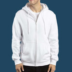 Unisex Fleece Full-Zip Hooded Sweatshirt