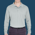 Men's Cool & Dry Sport Long Sleeve Polo