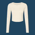 Women's Micro Rib Long Sleeve Baby Tee