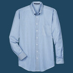 Men's Crown Collection® Banker Stripe Woven Dress Shirt