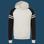 Unisex NuBlend ® Varsity Colorblock Hooded Sweatshirt