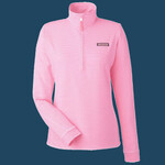 Women's Microstripe Sankaty Half-Zip Pullover