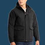 Men's Highland Quilt-Lined Micro-Duck Hooded Jacket