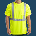 Men's Hi-Vis Class 2 Performance Pocket T-Shirt
