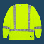 Men's Hi-Vis Class 3 Performance Pocket T-Shirt