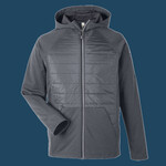 Unisex Techno Lite Hybrid Hooded Jacket