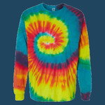 Unisex Tie-Dyed Long Sleeve T-Shirt