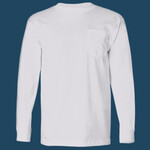 Unisex USA-Made Long Sleeve Pocket T-Shirt