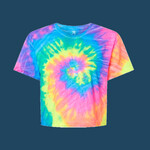 Women's Tie-Dyed Crop T-Shirt
