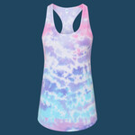 Women's Tie-Dyed Racerback Tank Top