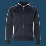 Men's Vintage Polyester Fleece Track Jacket