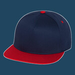 Five-Panel Cotton Twill Snapback Cap