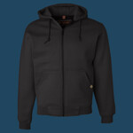 Men's Tall Crossfire Heavyweight Power Fleece Hooded Jacket with Thermal Lining