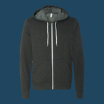 Unisex Sponge Fleece Full-Zip Hoodie Sweatshirt