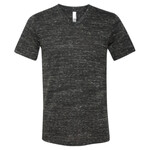 Unisex Textured Jersey V-Neck Tee