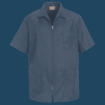 Unisex Zip-Front Smock