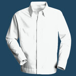 Men's Button-Front Shirt Jacket