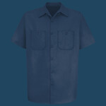 Men's Cotton Short Sleeve Uniform Shirt
