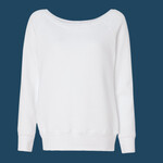 Women’s Sponge Fleece Wide Neck Sweatshirt